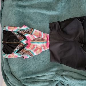 Bebe romper night out cut out size M